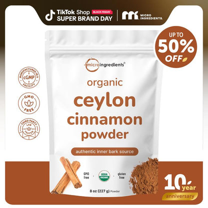 Organic Ceylon Cinnamon Powder