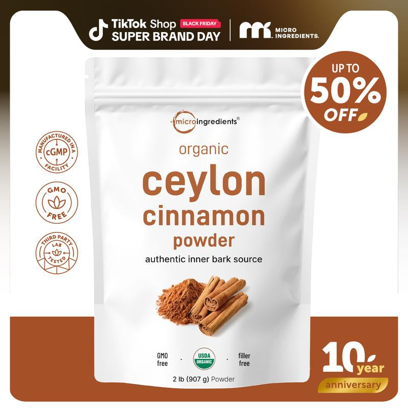 Organic Ceylon Cinnamon Powder